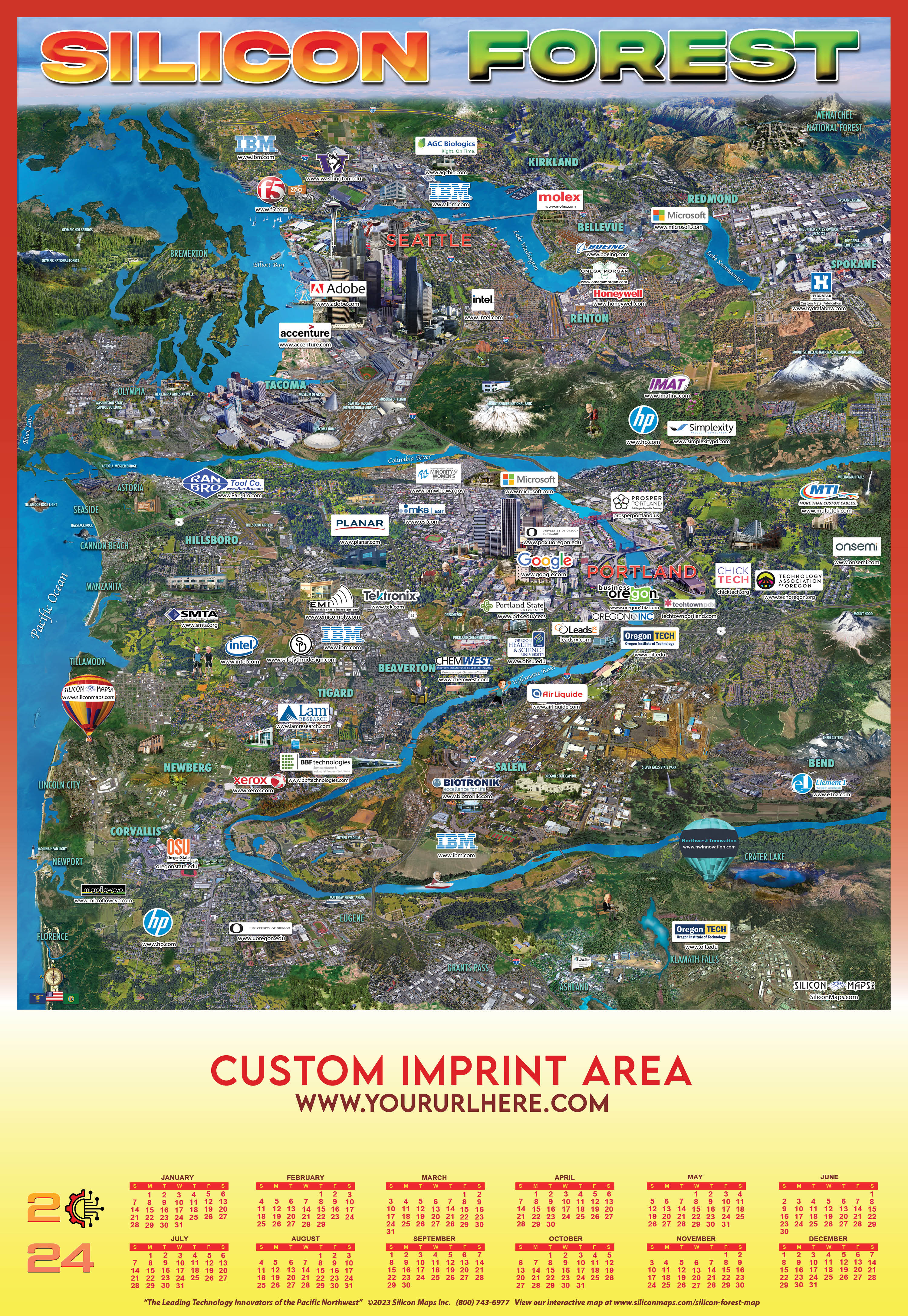 Silicon Forest Map homepage