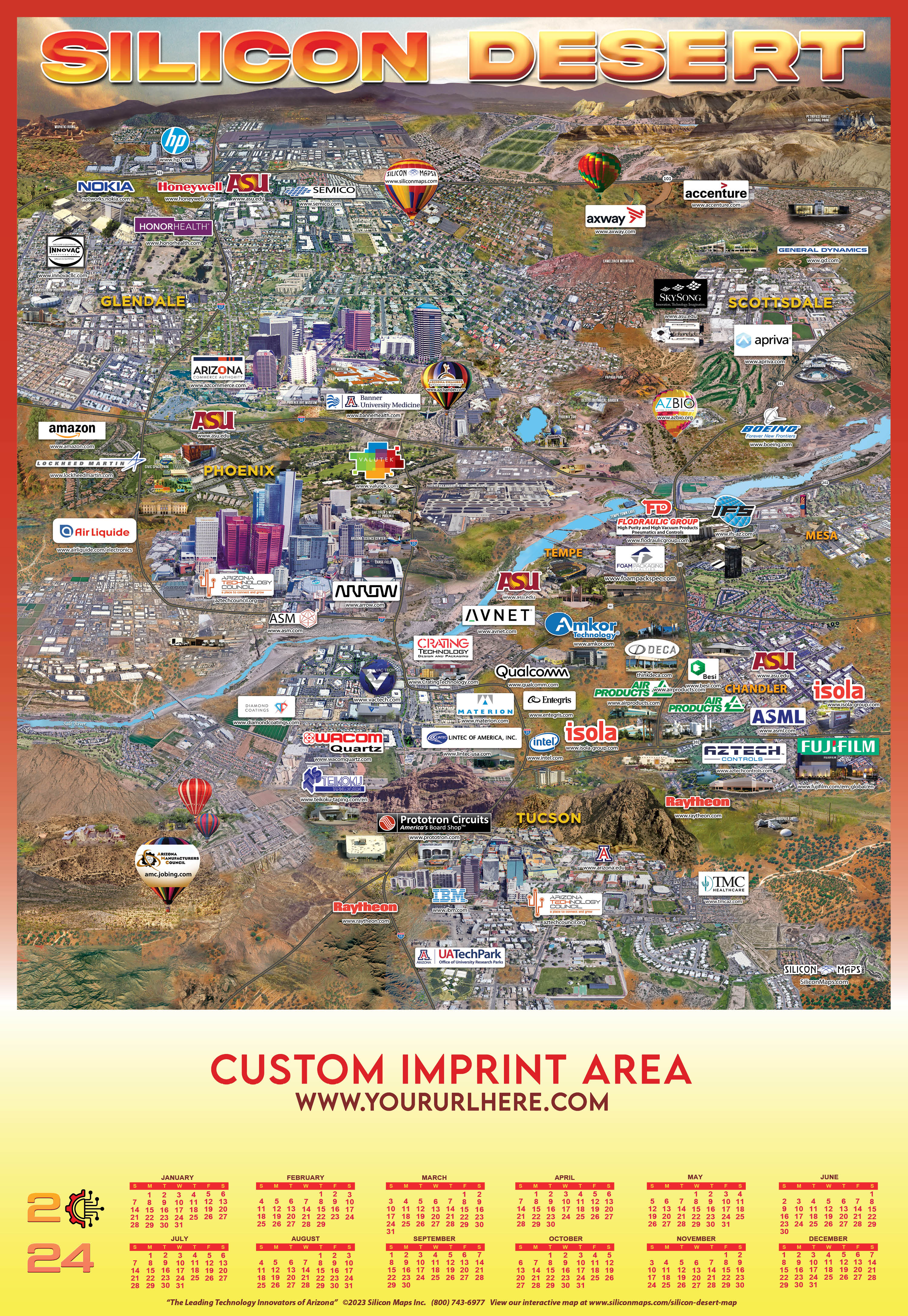 Silicon Desert Interactive Map