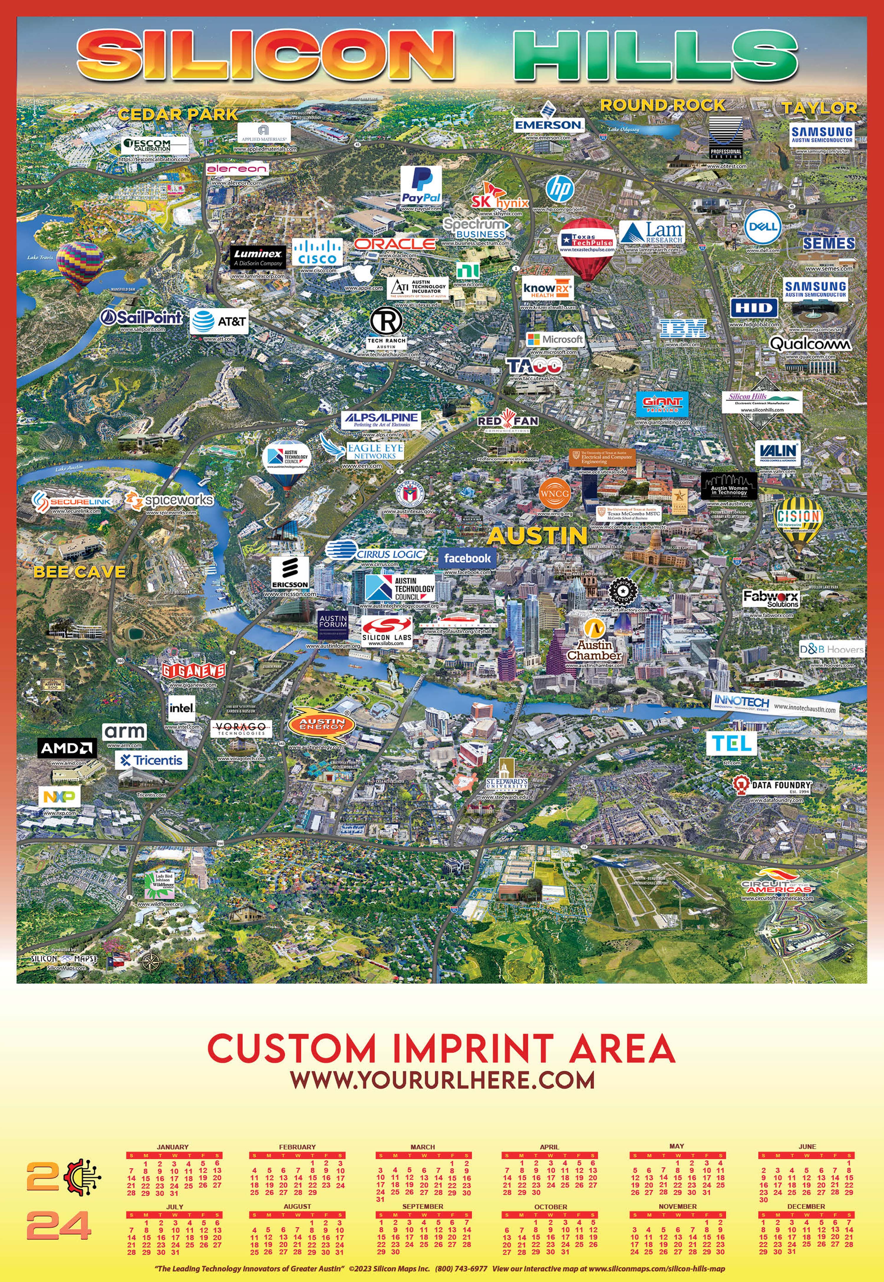 Silicon Hills Interactive Map
