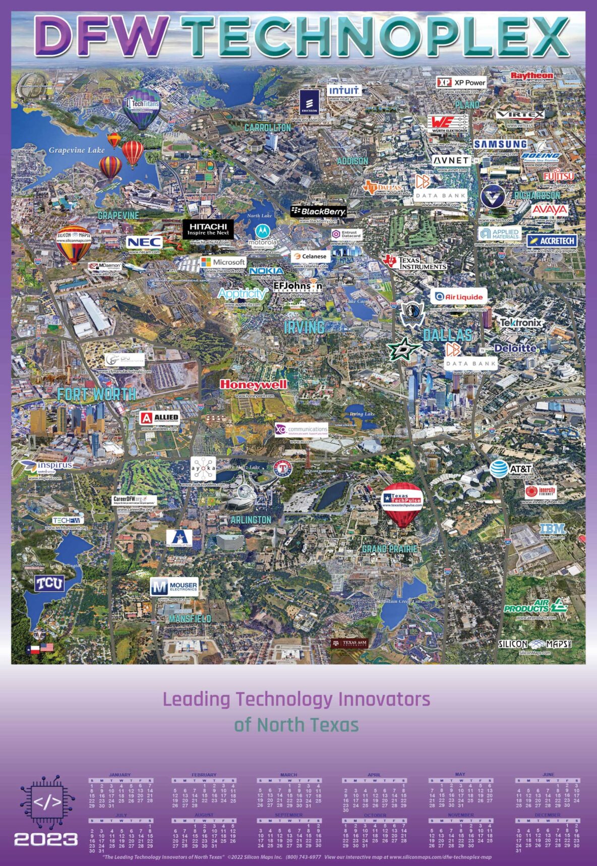 Silicon Hills 2023 Silicon Maps