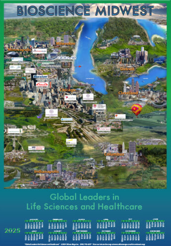 Bioscience Midwest 2025 Map