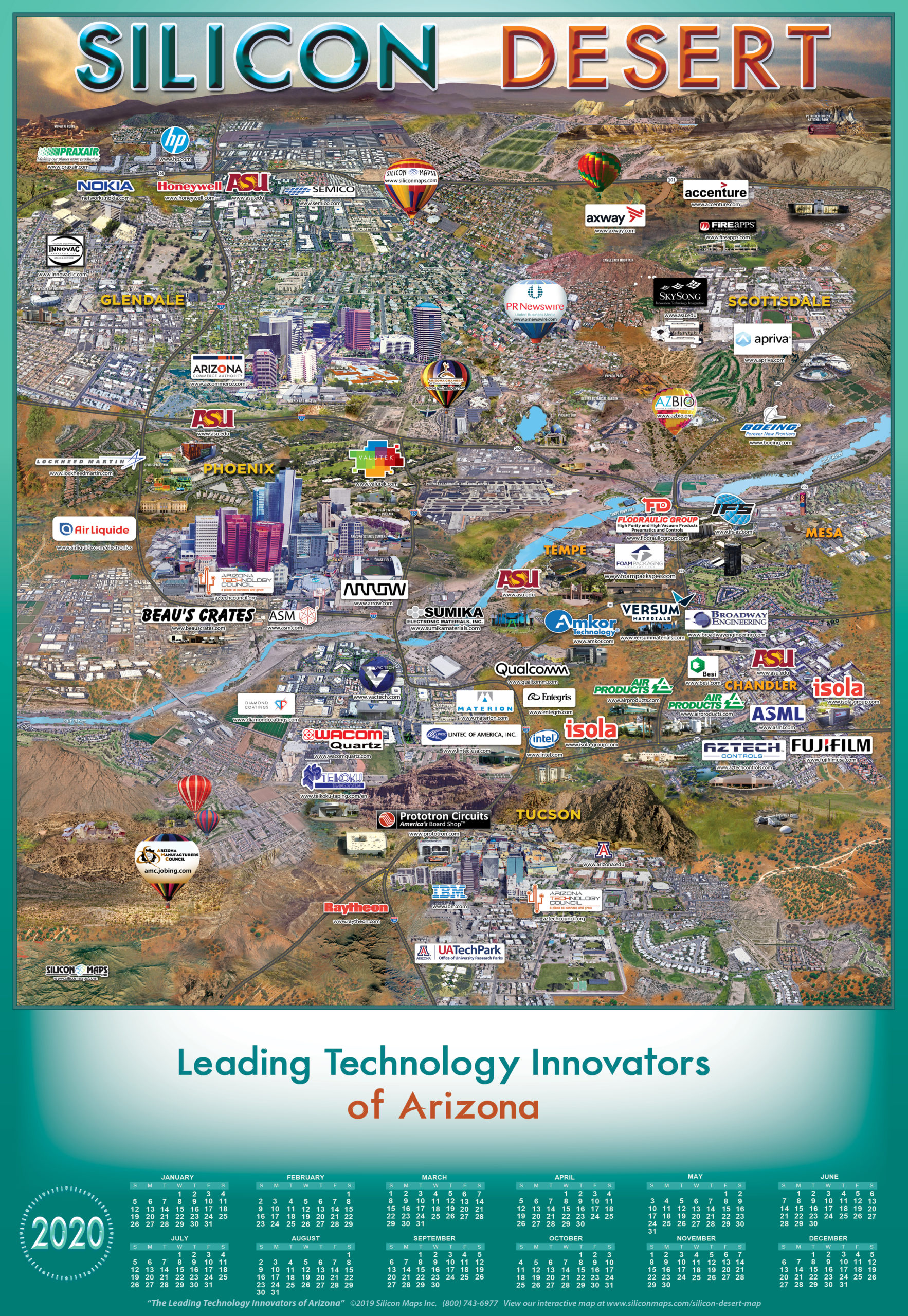 Silicon Desert Interactive Map